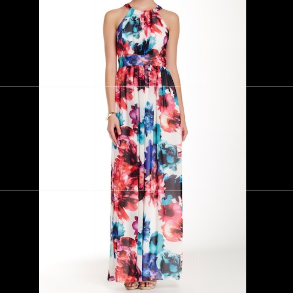 Eliza J Floral Maxi Dress